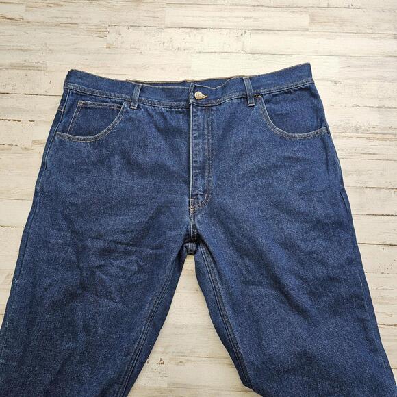 NEW - Key Flannel Lined Men’s Jeans 42x32 Outdoor Winter Hunting Camping - Picture 3 of 7